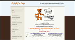 Desktop Screenshot of delightfuldogs.net